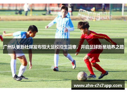 广州队更新社媒发布恒大足校招生简章,开启足球新星培养之路 广州队更新社媒发布恒大足校招生简章,开启足球新星培养之路